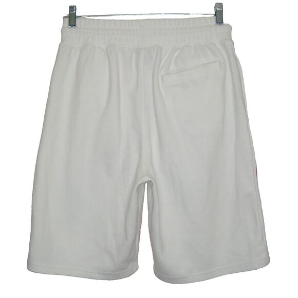 Genuine Authentic Garments Mens Graphic Print 'RICH' Embellished Shorts Size L - Picture 3 of 9